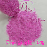 .008 Ultra Fine Hex Premium Polyester High Sparkle Iridescent Glitter - Pink Quartz