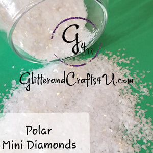 Mini Diamonds Metallic Glitter - Polar