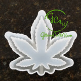 Clear Ashtray - Bowl - Pot Leaf Mold