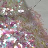 .094 & .062 Hex Ultra Premium Chunky Color Shift Polyester Glitter - Princess Unicorn