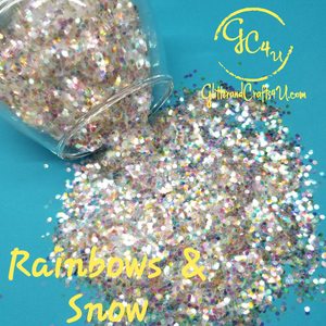.062 Hex Cosmetic -  Rainbows & Snow