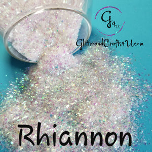 Ultra Premium Iridescent Polyester Cuts Glitter Pieces - Rhiannon