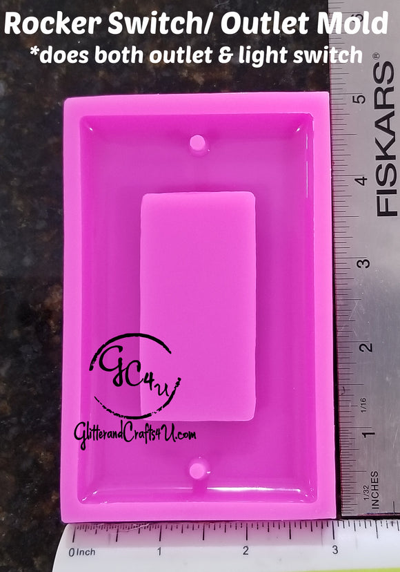 Rocker Light Switch / New Outlet Style Mold