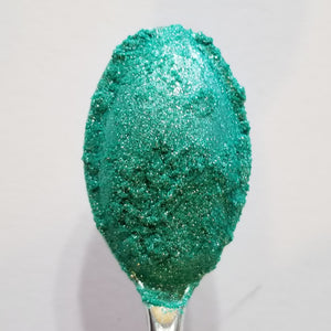 Mica Pigment Powder -  Shimmer Series - SeaFoam Green Shimmer