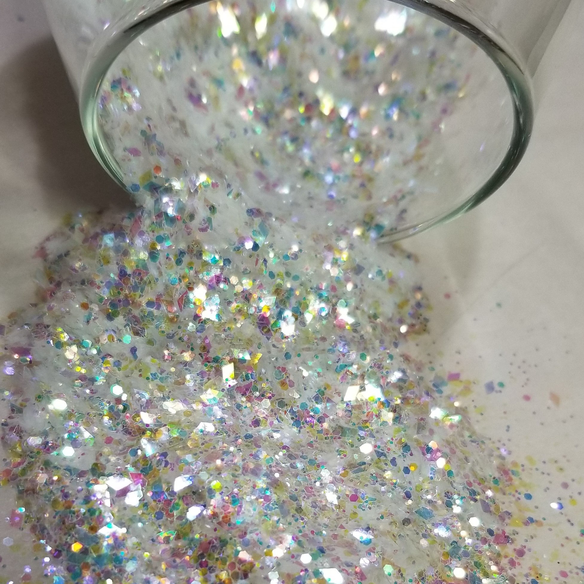015 - .040 Hex & Diamond Ultra Premium IR Polyester Glitter Mix