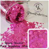 Ultra Premium Chunky Specialty Polyester Glitter -Space Jewels - Pink Sapphire