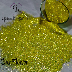 .015 Hex Ultra Premium Polyester Glitter - SunFlower
