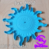 Sun with Moons Mold -Clock Kit