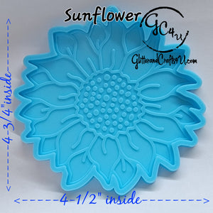 Sunflower Coaster Mold