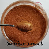 Chameleon Pigment Powders - Sunrise - Sunset
