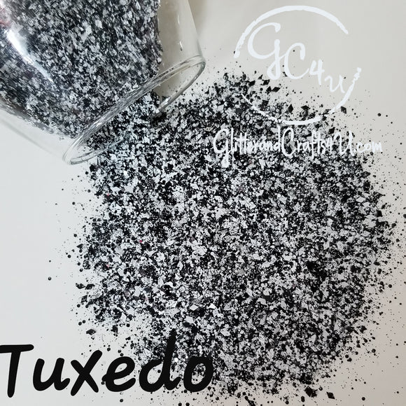 Mega Mix - Ultra Premium  Polyester Glitter Mix - Tuxedo