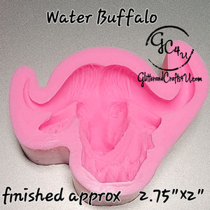 Water Buffalo Head Mold