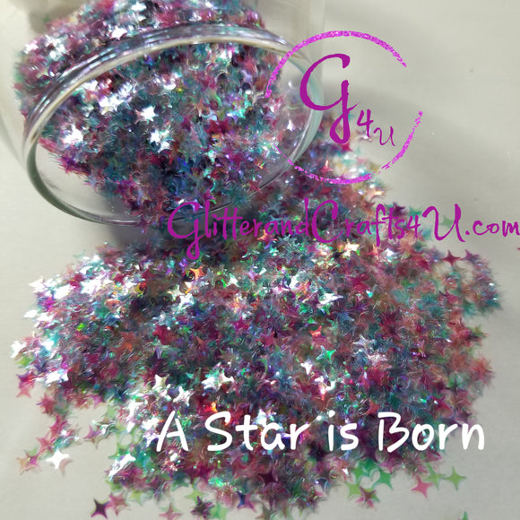 4 Point Star Glitter Mix - A Star is Born