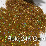 Holographic 24k Gold