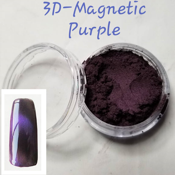 3D Magnetic Pigment Powder - Purple