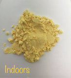 Photochromic Pigment Powder - Sunlight Activated - Yellow to Dark Teal